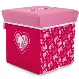 Barbie játéktároló puff