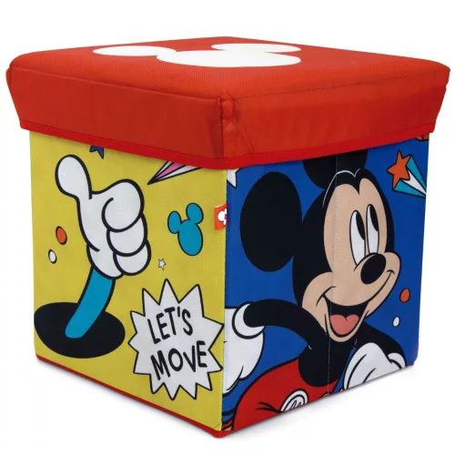 Mickey egér játéktároló puff