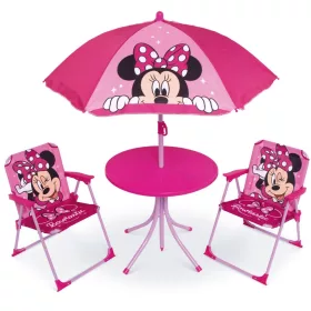 Minnie egér 4 részes gyerek kerti bútor szett