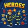 Tűzoltós ovis zsák (Heroes)