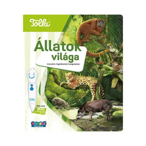 Tolki interaktív hangoskönyv – Állatok világa (toll nélkül)