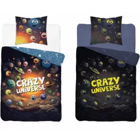 Foszforeszkáló ágynemű Crazy Universe