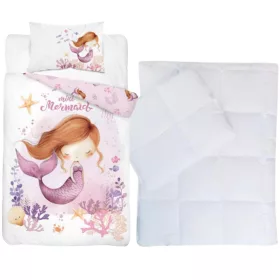 Sellő ovis ágynemű szett (Little mermaid)