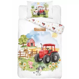 Farmos traktoros ovis ágynemű (Boci és Paci)