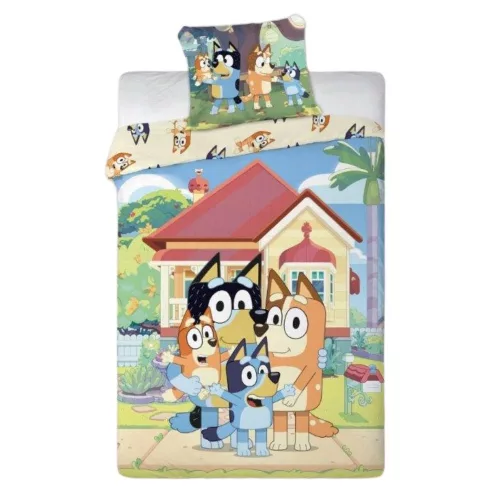 Bluey ovis ágynemű szett (family)