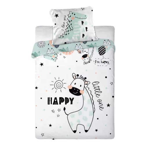 Zsiráfos ovis ágynemű szett (happy)