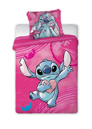 Lilo és Stitch ovis ágynemű szett (love)