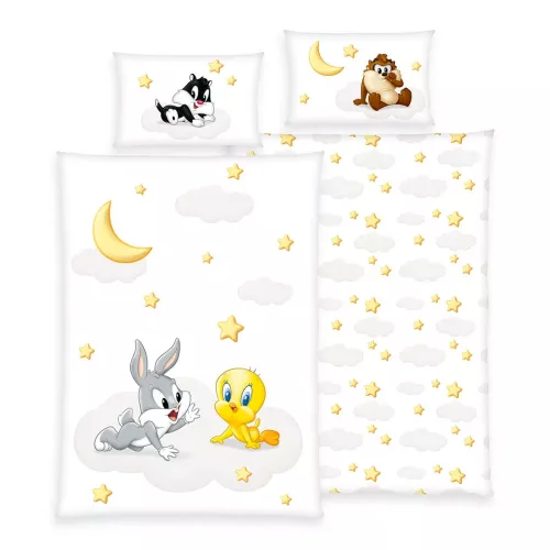 Looney Tunes ovis ágynemű szett (Bébi bolondos dallamok)