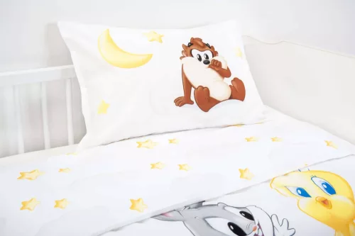 Looney Tunes ovis ágynemű szett (Bébi bolondos dallamok)