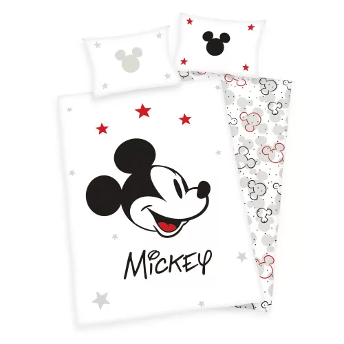 Mickey egér ovis ágynemű szett (white)