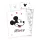 Mickey egér ovis ágynemű (white)
