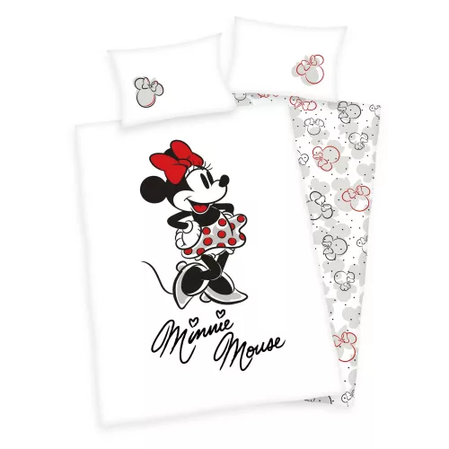 Minnie egér ovis ágynemű szett (white)