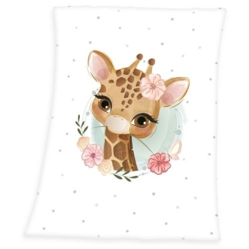 Zsiráfos ovis ágynemű csomag (virág)