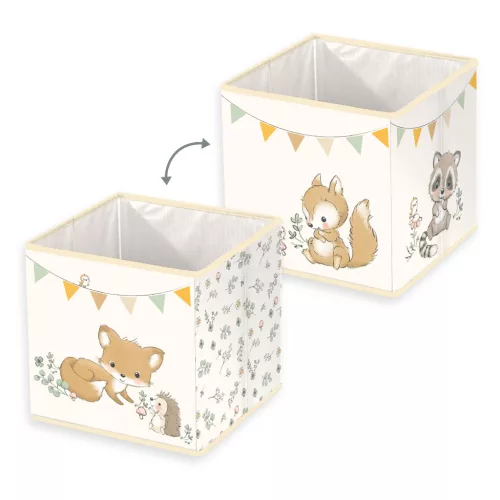 Rókás-sünis ovis ágynemű szett (box)
