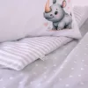 Kisállatok ovis ágynemű (csíkos)