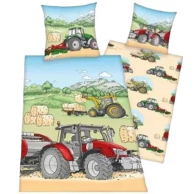 Traktoros flanel ovis ágynemű