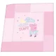 Peppa malac babatakaró és játszószőnyeg (rose)