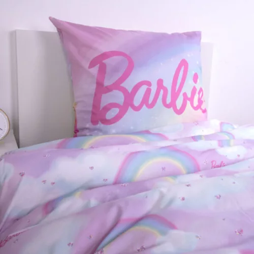 Barbie ágynemű (szivárvány)