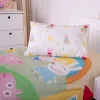 Peppa malac ovis ágynemű szett (szivárvány)