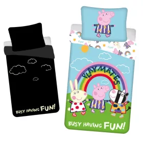 Foszforeszkáló Peppa malac ágynemű (Fun)