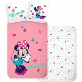 Minnie egér ovis ágynemű (masni)