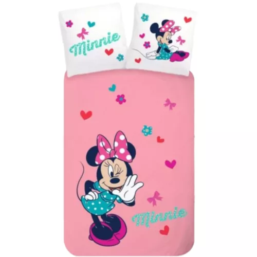 Minnie egér ovis ágynemű (masni)
