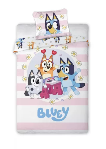 Bluey ovis ágynemű szett (party)