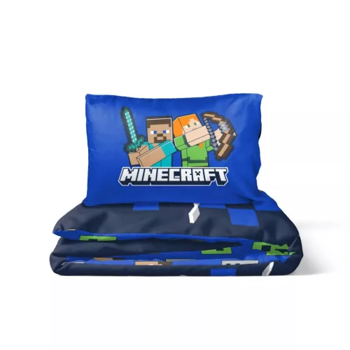 Minecraft ágynemű (kalandvilág)