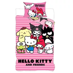 Hello Kitty ovis ágynemű (Friends)