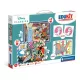 Clementoni Disney Classics 4 az 1-ben Puzzle és Memória Játék