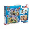 Clementoni Mancs őrjárat 4 az 1-ben Puzzle és Memória Játék