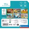 Disney Classics Würfelpuzzle 6 Teile – Lernspiel ab 2 Jahren – Clementoni