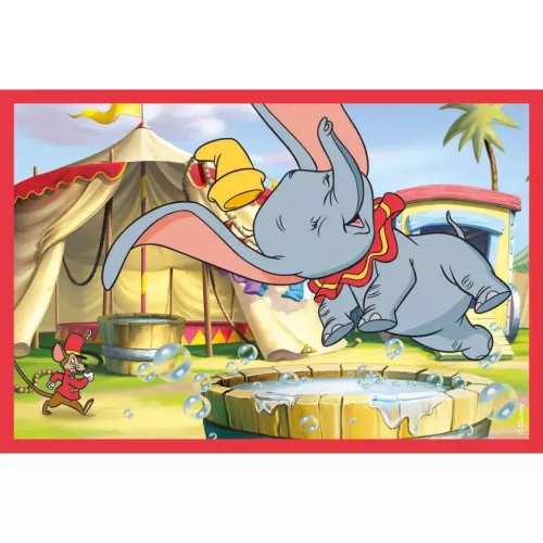 Disney Classics Würfelpuzzle 6 Teile – Lernspiel ab 2 Jahren – Clementoni