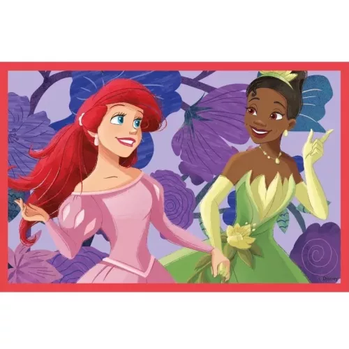 Disney hercegnők mesekocka 6 db-os puzzle 2 éves kortól – Clementoni fejlesztő játék