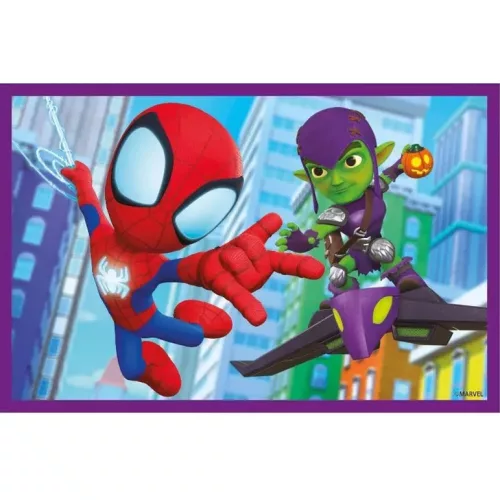 Spidey mesekocka 6 db-os puzzle 2 éves kortól – Clementoni fejlesztő játék