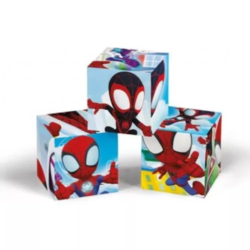 Spidey mesekocka 12 db-os puzzle 3 éves kortól – Clementoni fejlesztő játék