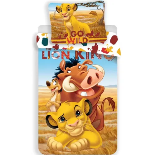Oroszlánkirály ovis ágynemű szett (Go Wild)