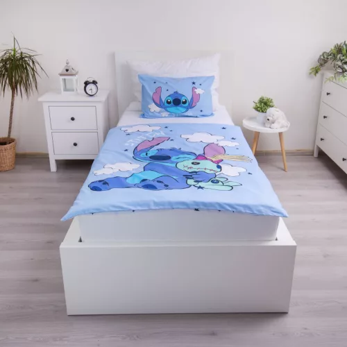 Lilo és Stitch ovis ágynemű szett (ölelés)