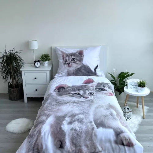 Kiscicás ágynemű (tesók)