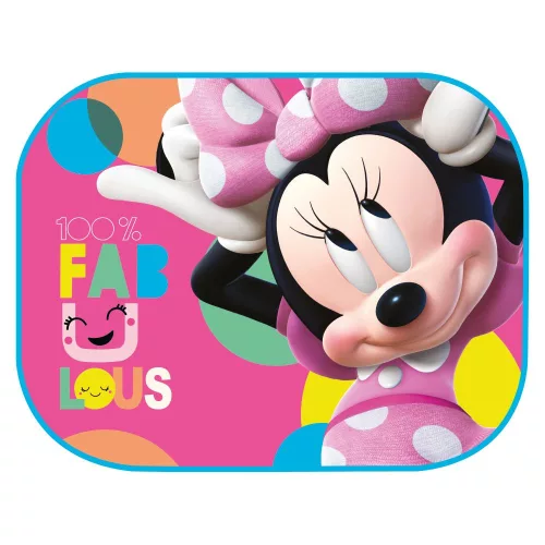 Minnie egér autós napellenző (pöttyös)
